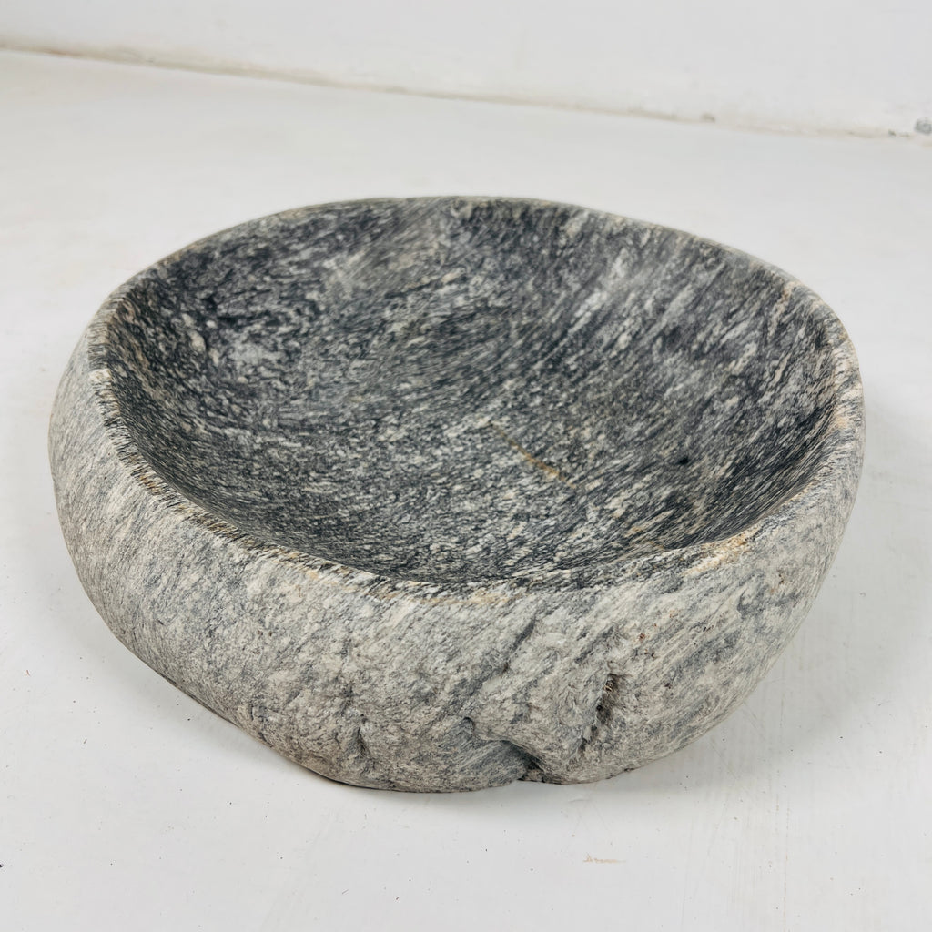 Ashen Stone Bowl