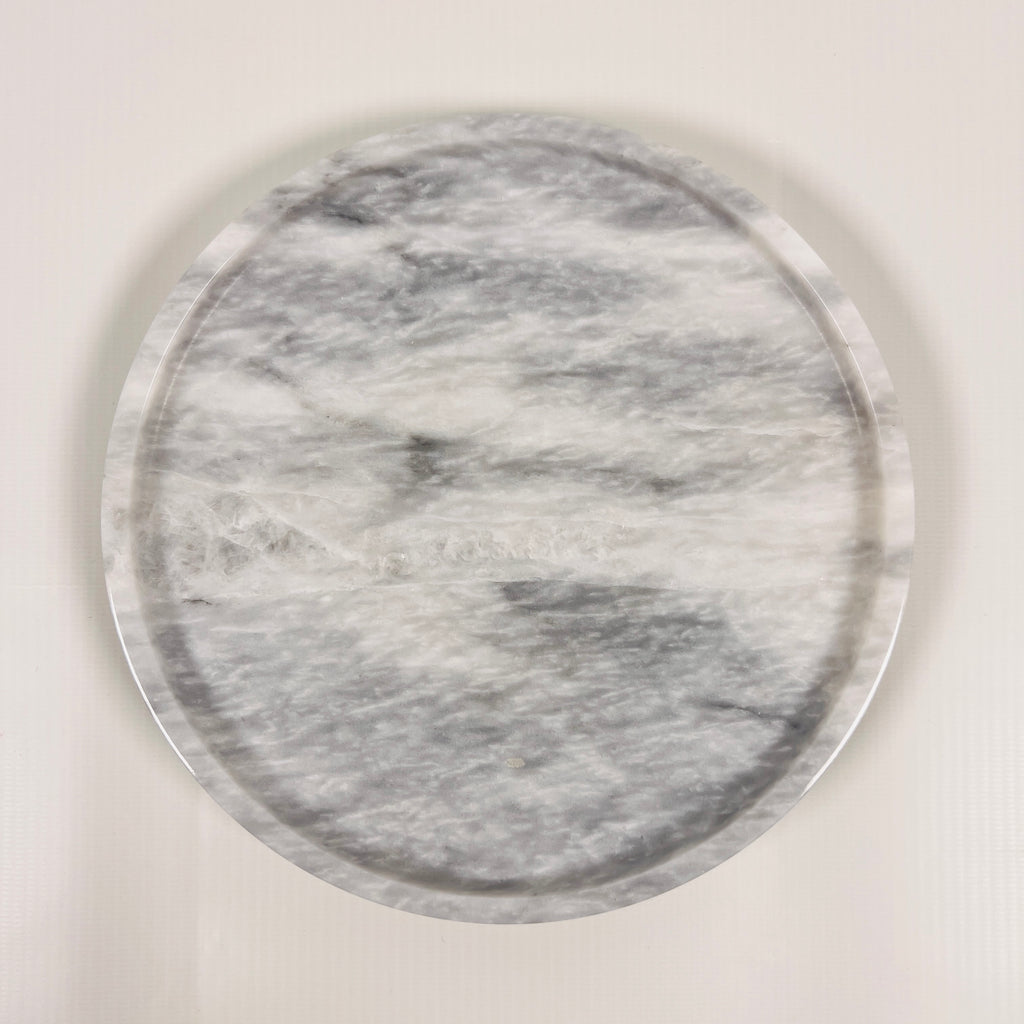 Grey Marble Plate