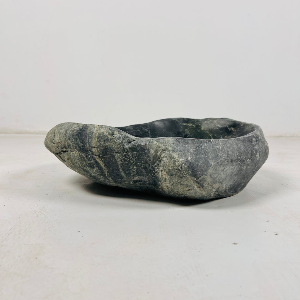 Ebony Stone Bowl