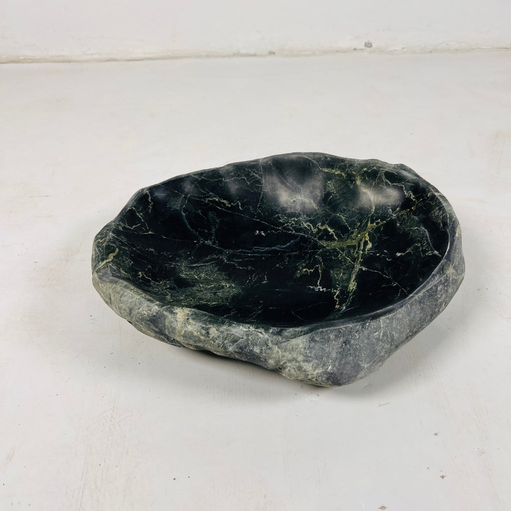 Ebony Stone Bowl