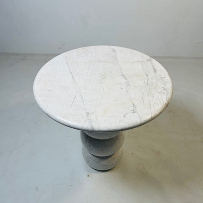 Driftstone Round Table - White