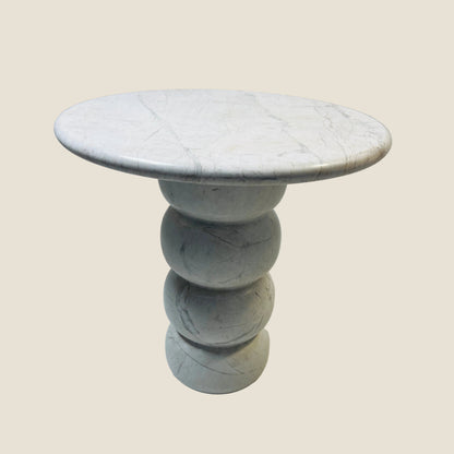 Driftstone Round Table - White
