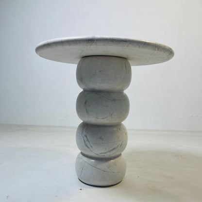 Driftstone Round Table - White