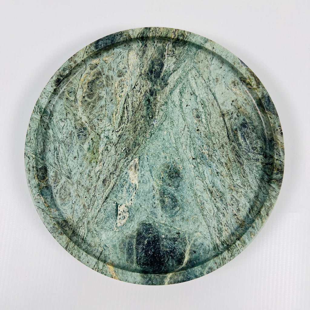 Green Marble Plate