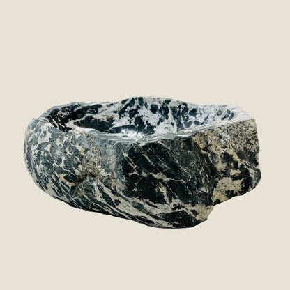 InkMottled Vessel Basin - Riverstone