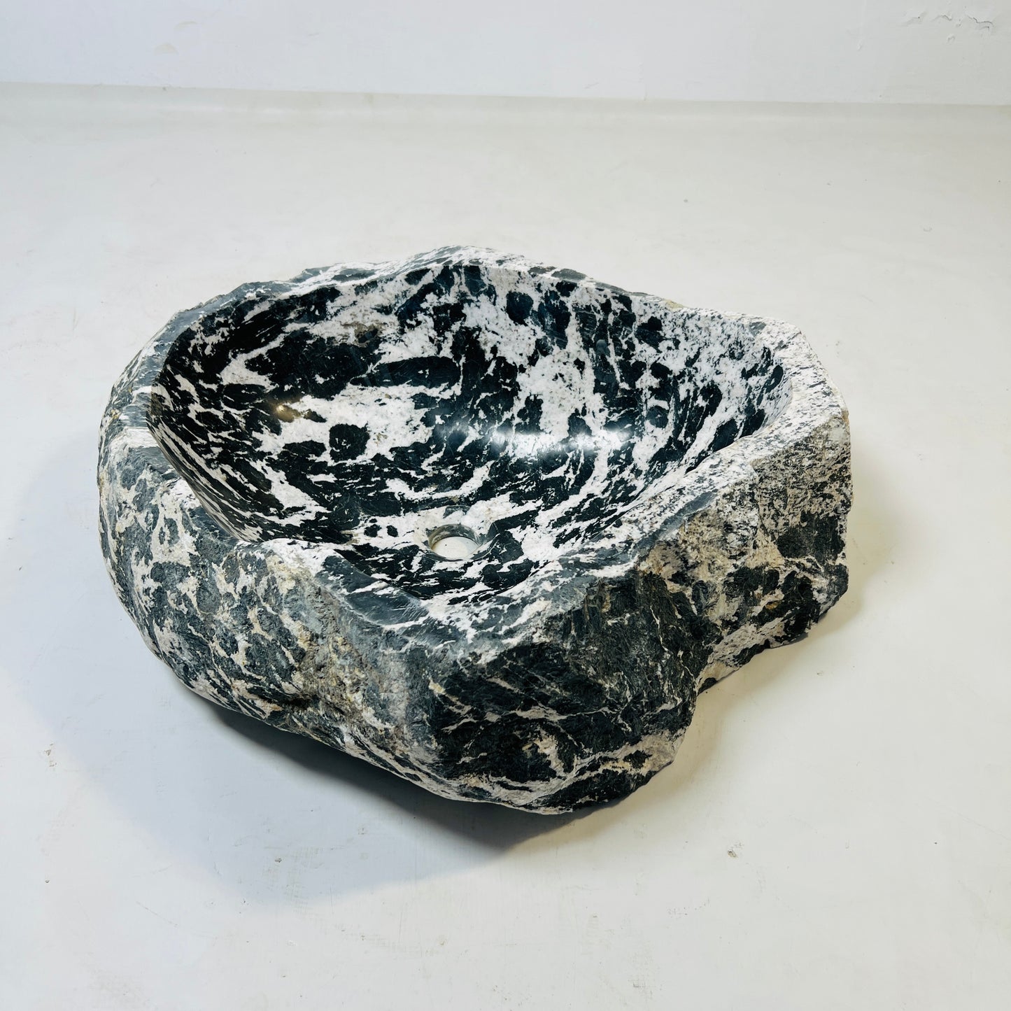 InkMottled Vessel Basin - Riverstone