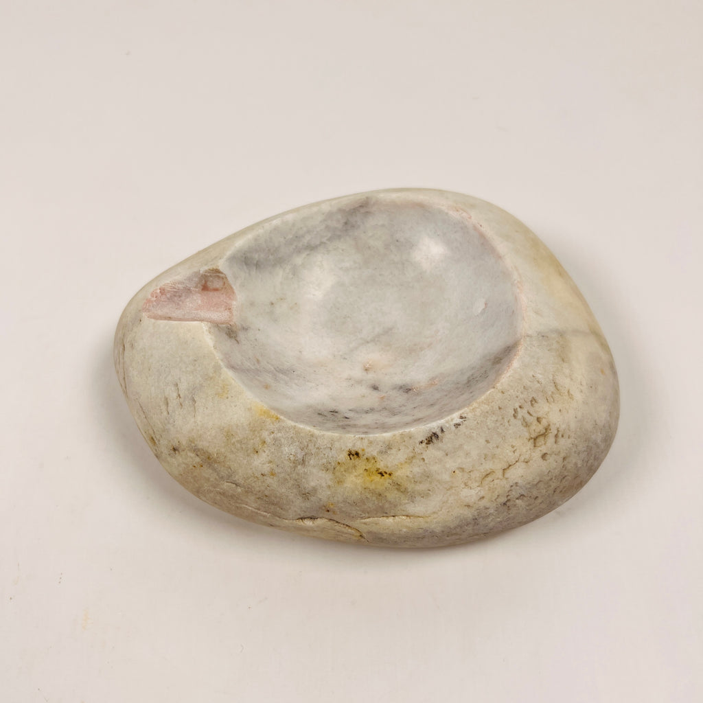 River Stone Grazed Pearl Ash Tray