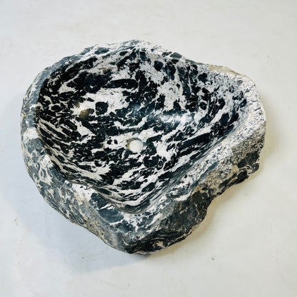 InkMottled Vessel Basin - Riverstone