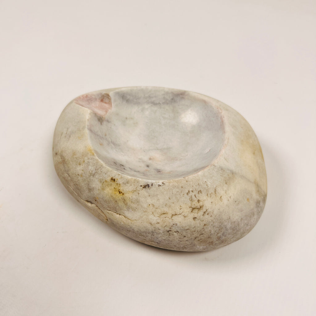 River Stone Grazed Pearl Ash Tray