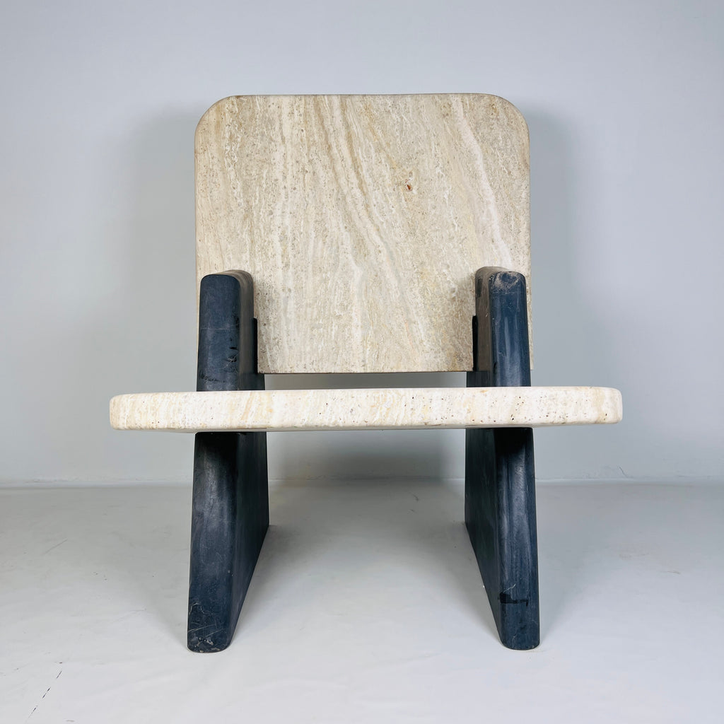 Travertine Throne Chair (CH011)