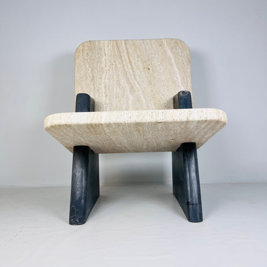 Travertine Throne Chair (CH011)