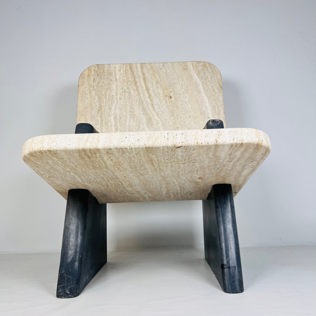 Travertine Throne Chair (CH011)