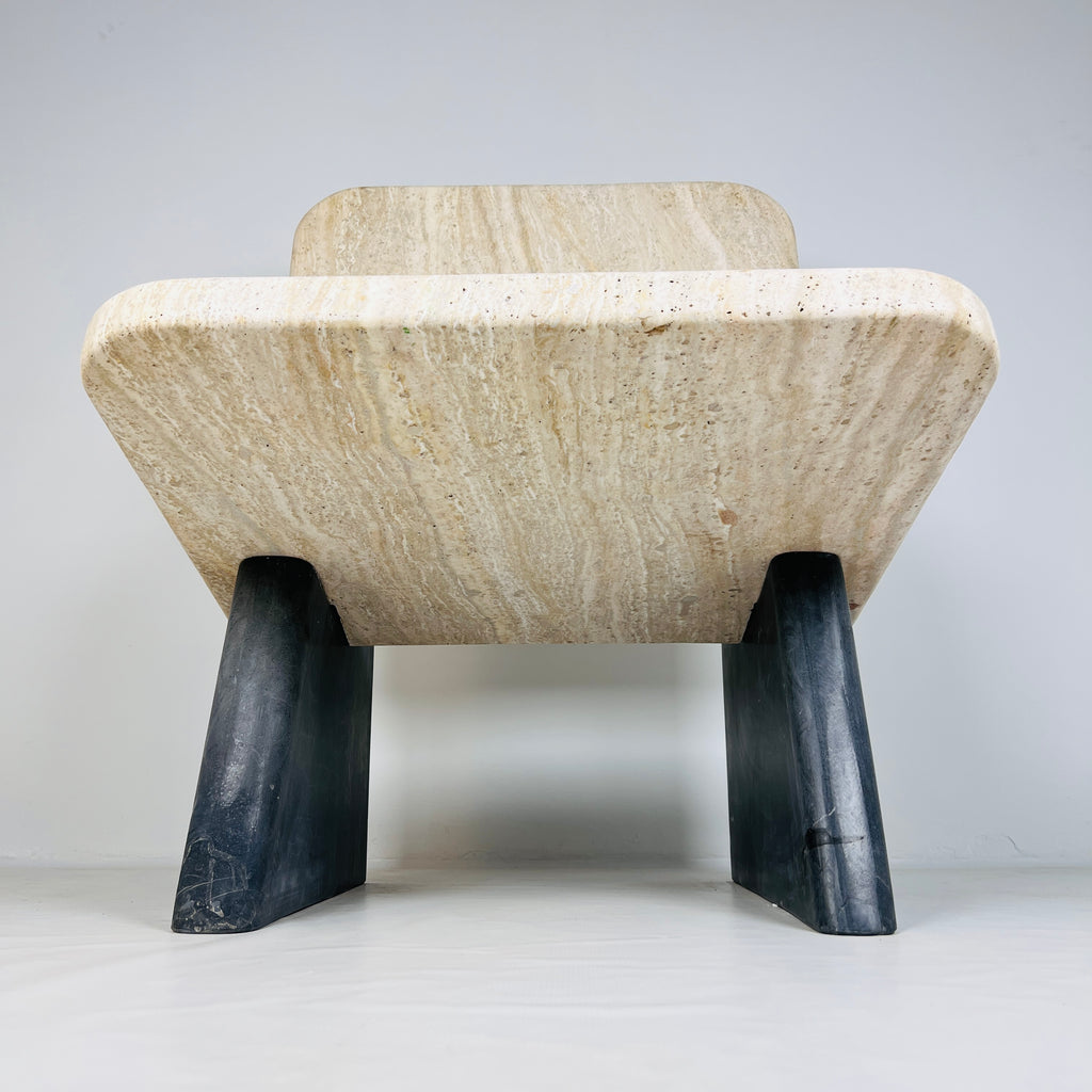 Travertine Throne Chair (CH011)