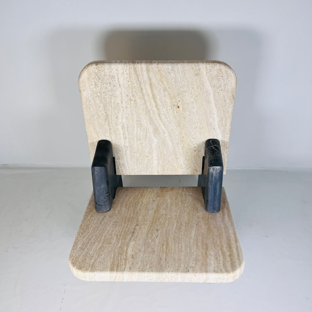 Travertine Throne Chair (CH011)