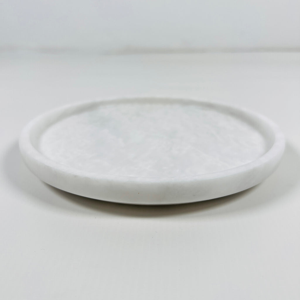 Light Grey Marble Plate