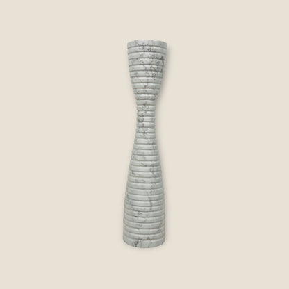 Corrugated Hourglass Candle Stand - Large