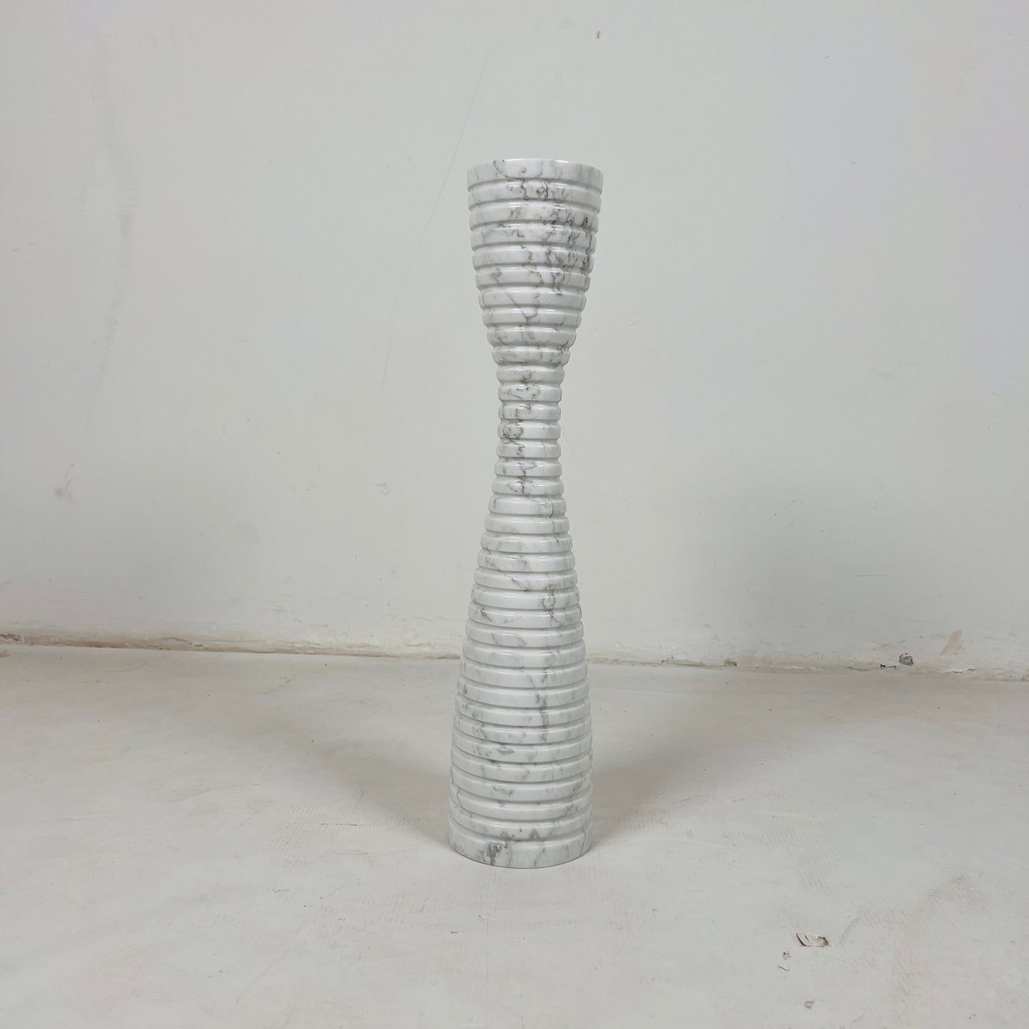 Corrugated Hourglass Candle Stand - Large