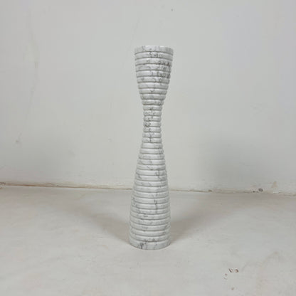 Corrugated Hourglass Candle Stand - Large