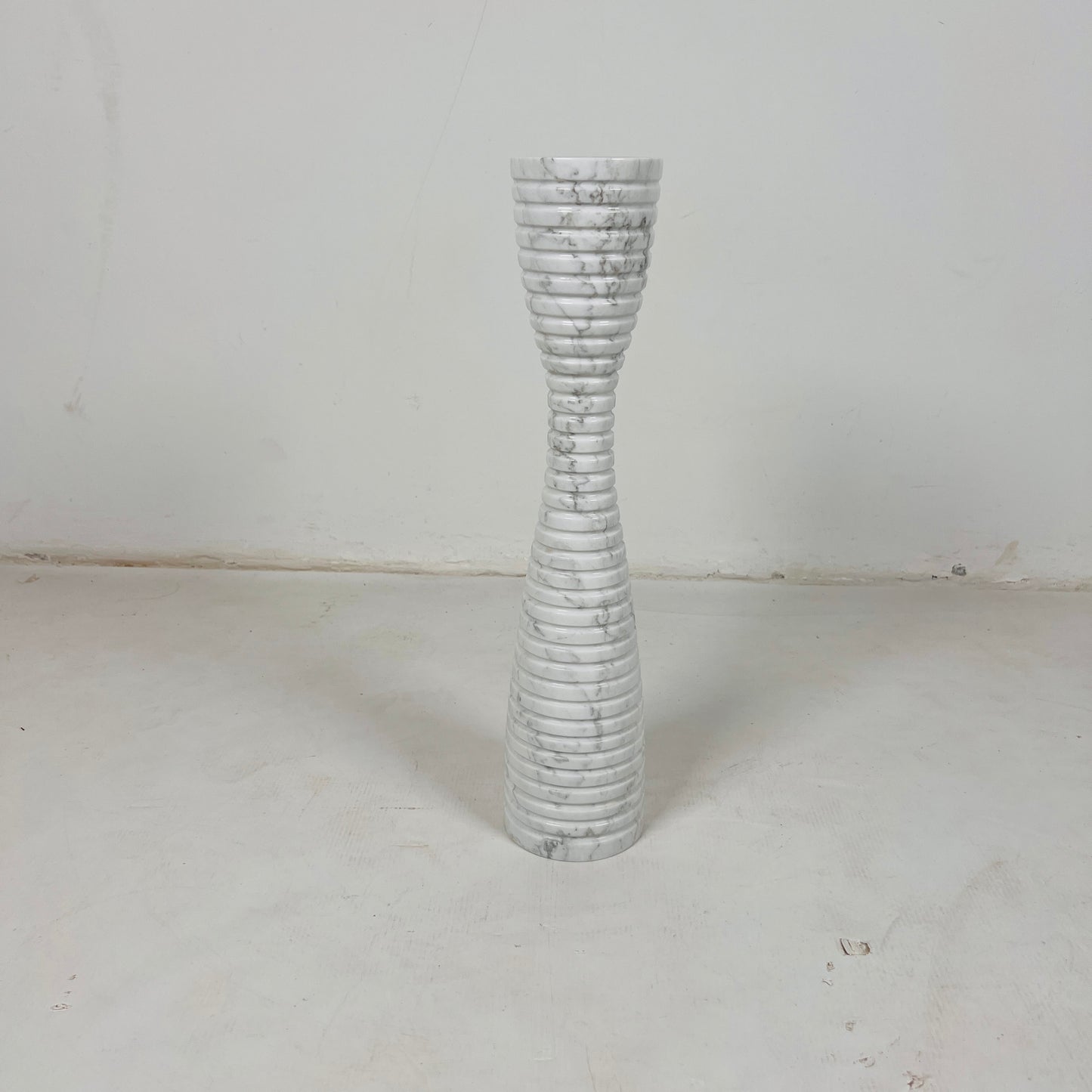 Corrugated Hourglass Candle Stand - Large
