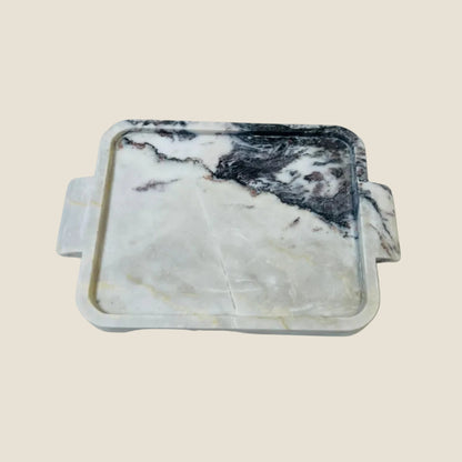InkFlow Luxury Marble Tray