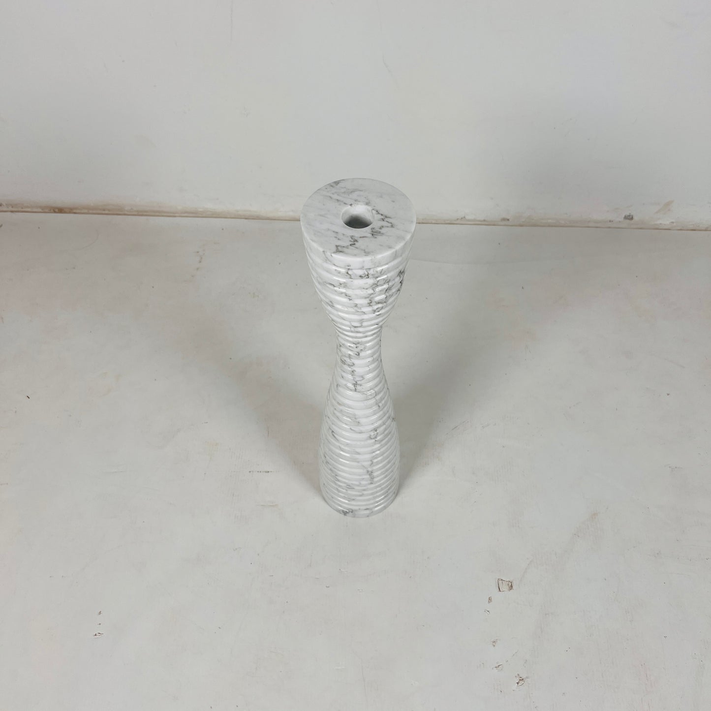 Corrugated Hourglass Candle Stand - Large