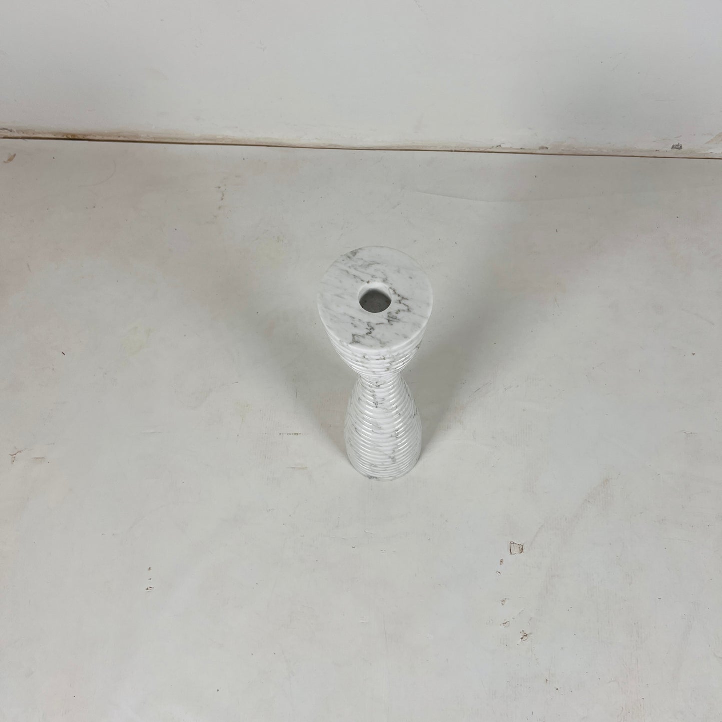 Corrugated Hourglass Candle Stand - Large