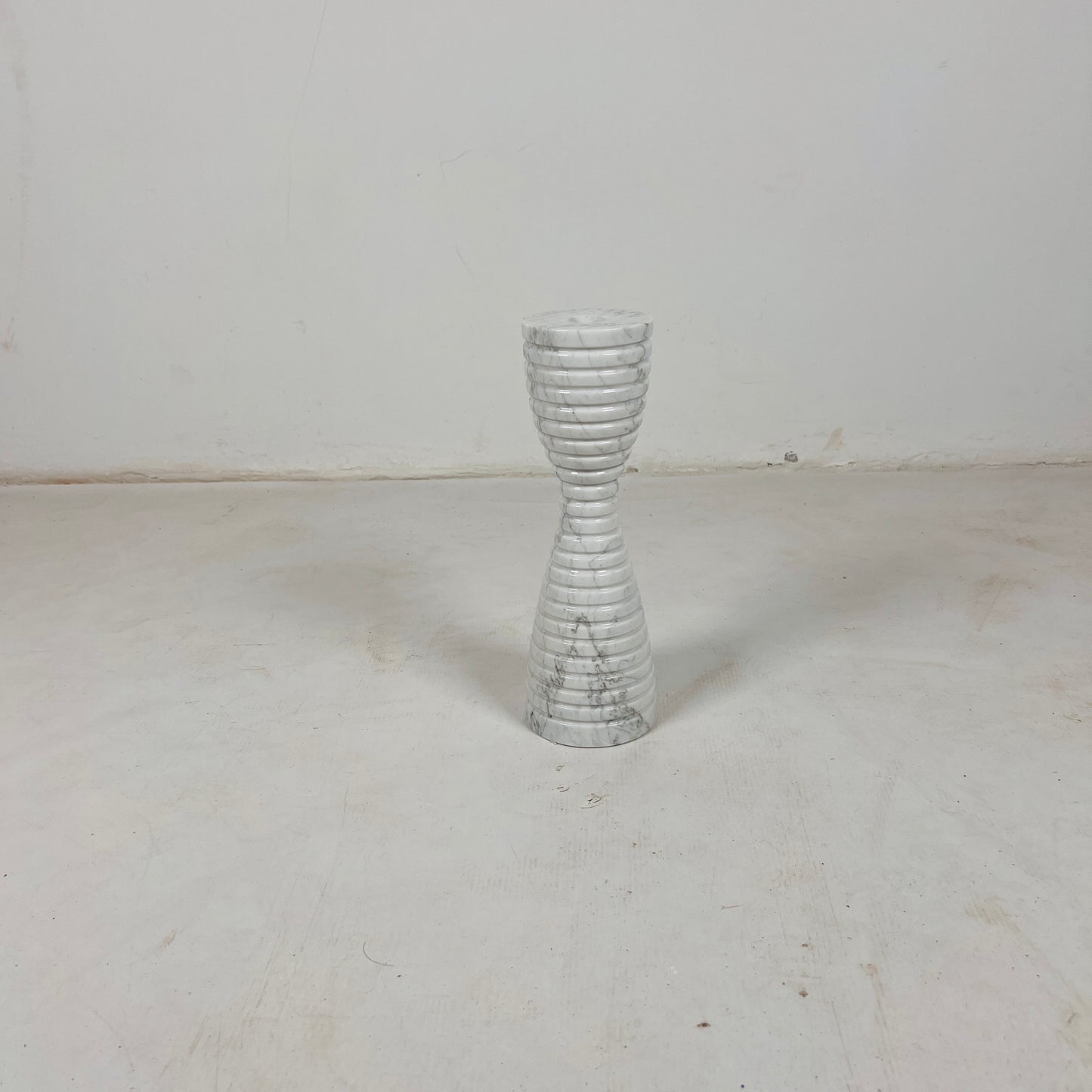 Corrugated Hourglass Candle Stand - Small