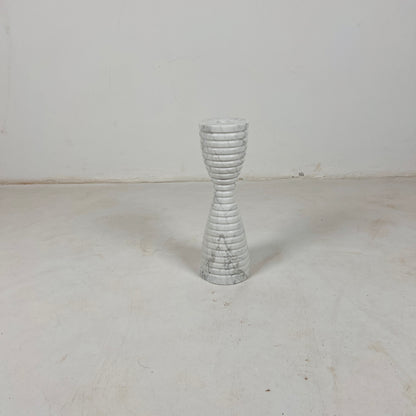 Corrugated Hourglass Candle Stand - Small