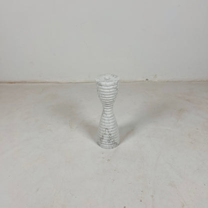 Corrugated Hourglass Candle Stand - Small