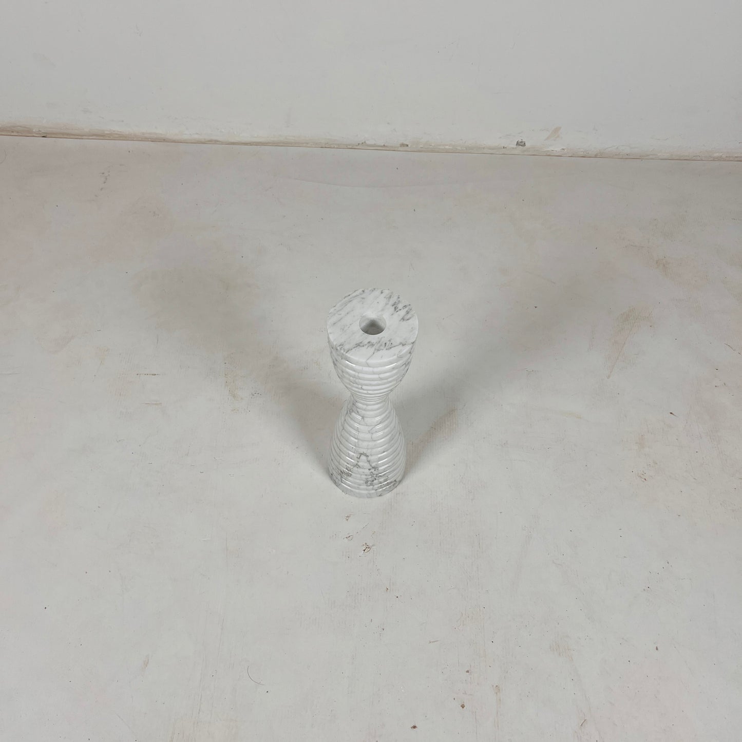 Corrugated Hourglass Candle Stand - Small