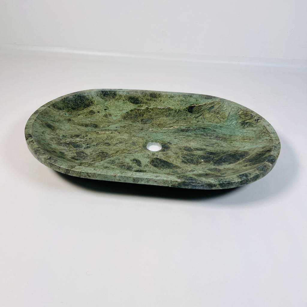 Verdant Oval Sink