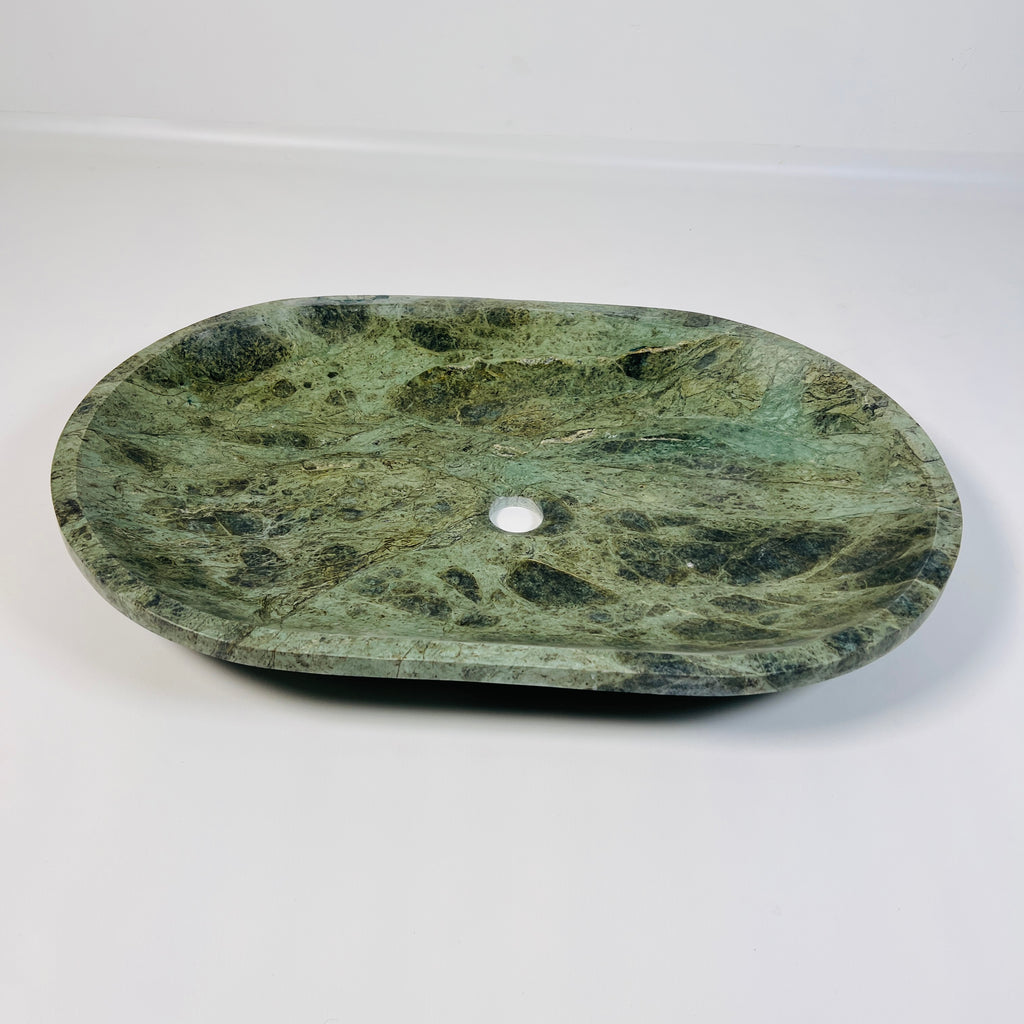 Verdant Oval Sink