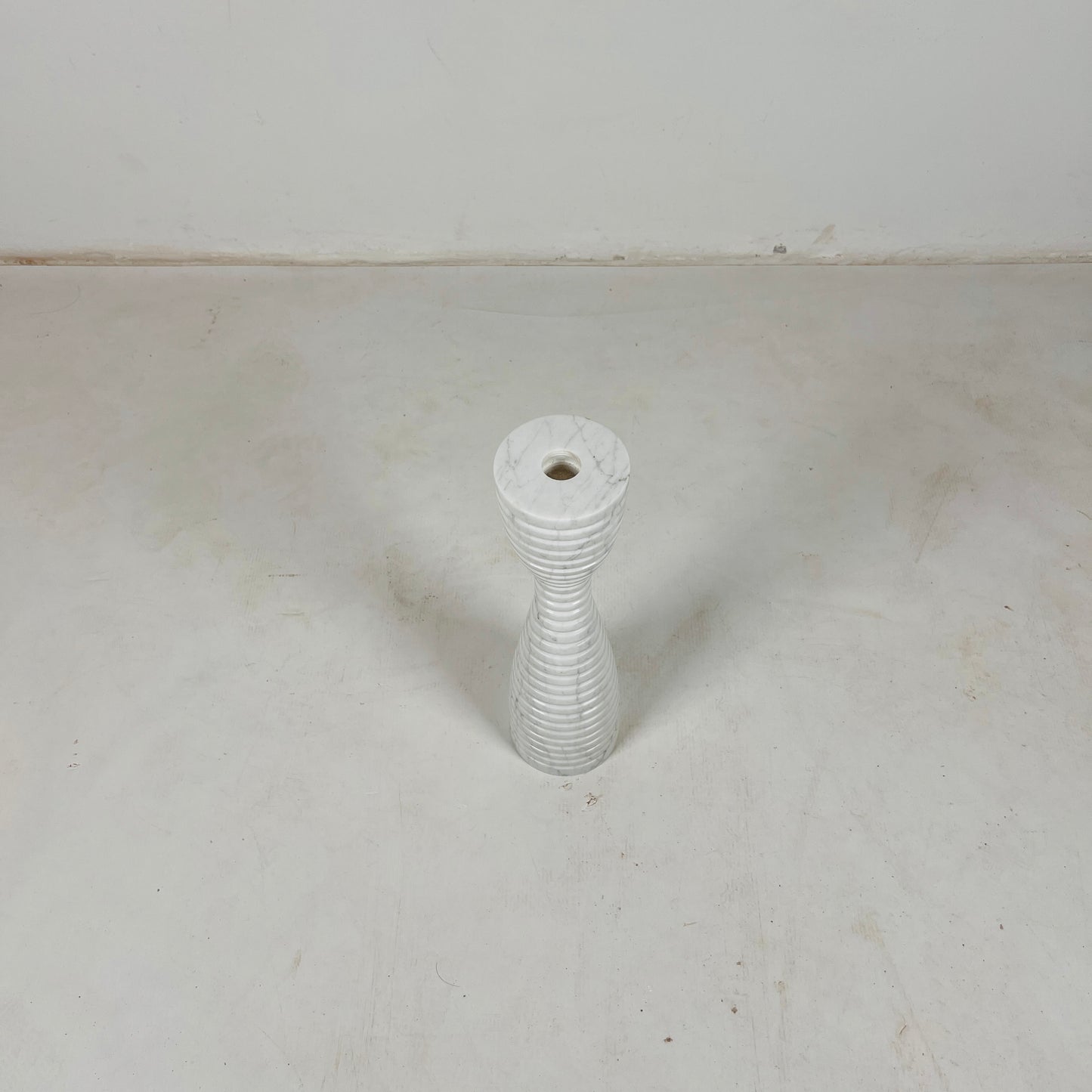 Corrugated Hourglass Candle Stand - Medium
