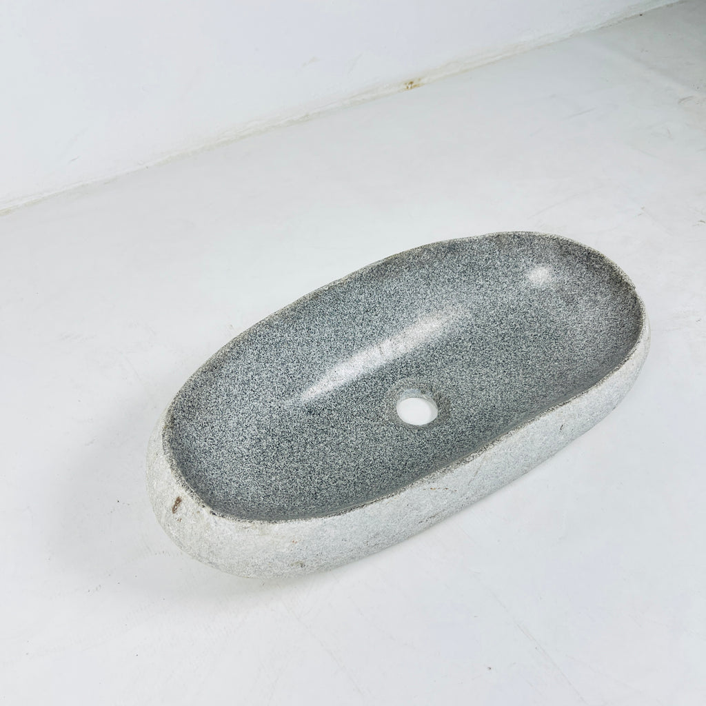 Grey Blotched Riverstone Sink