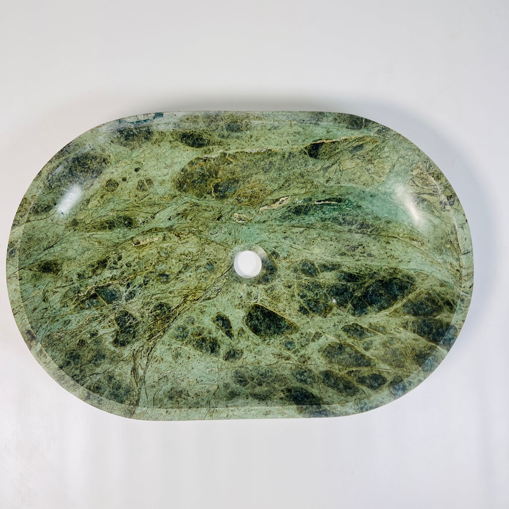 Verdant Oval Sink