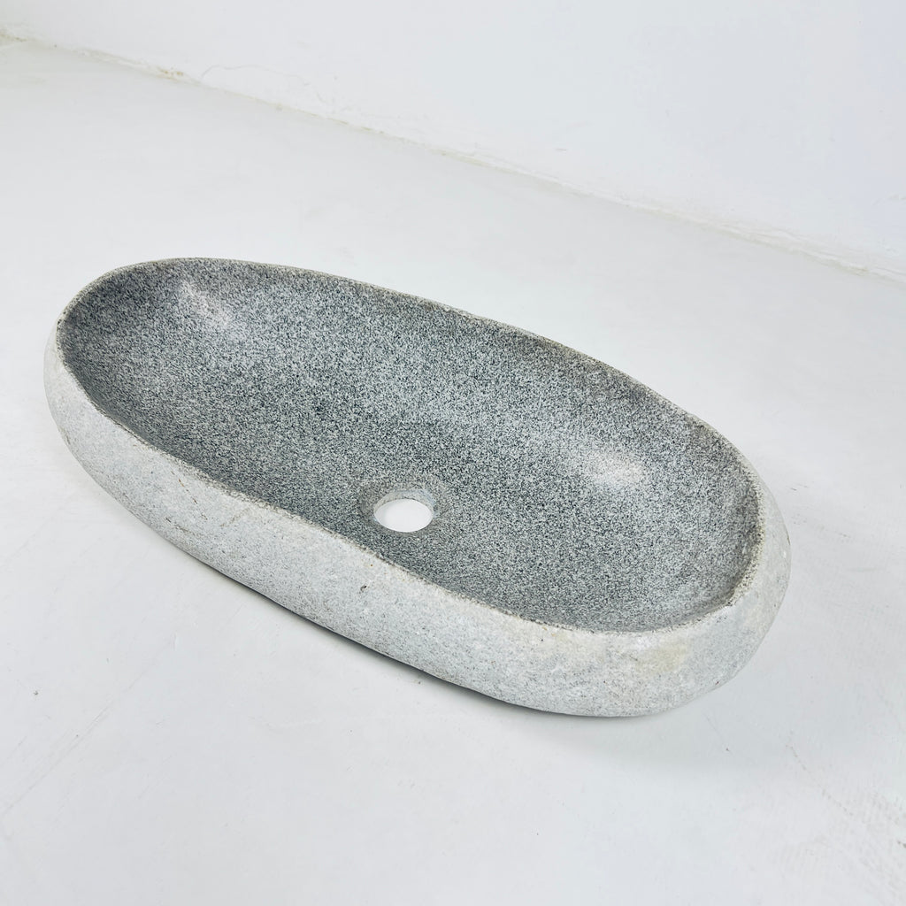 Grey Blotched Riverstone Sink