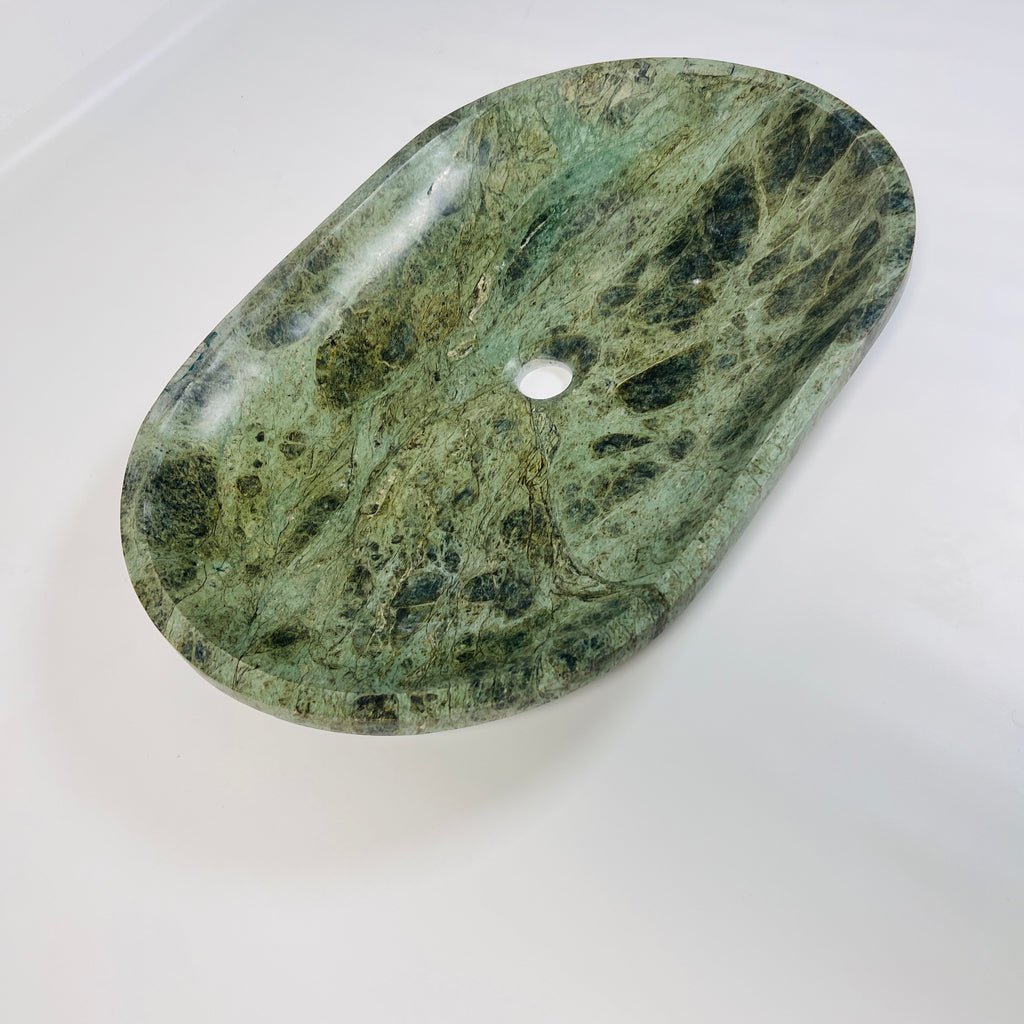 Verdant Oval Sink