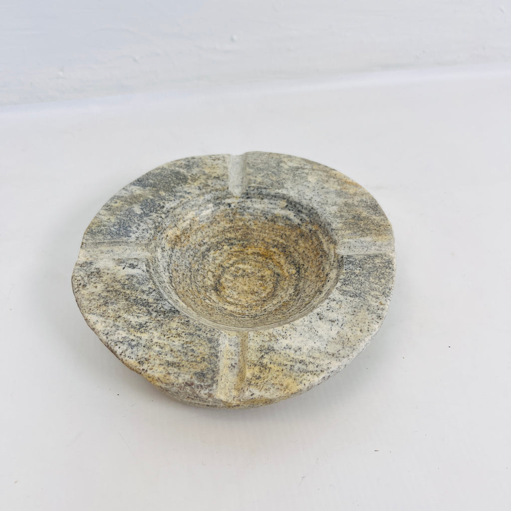 River Stone Grey Swirled Ash Tray