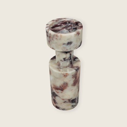 Stud Candle Stand - Red & White