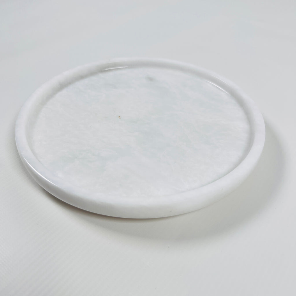 Light Grey Marble Plate