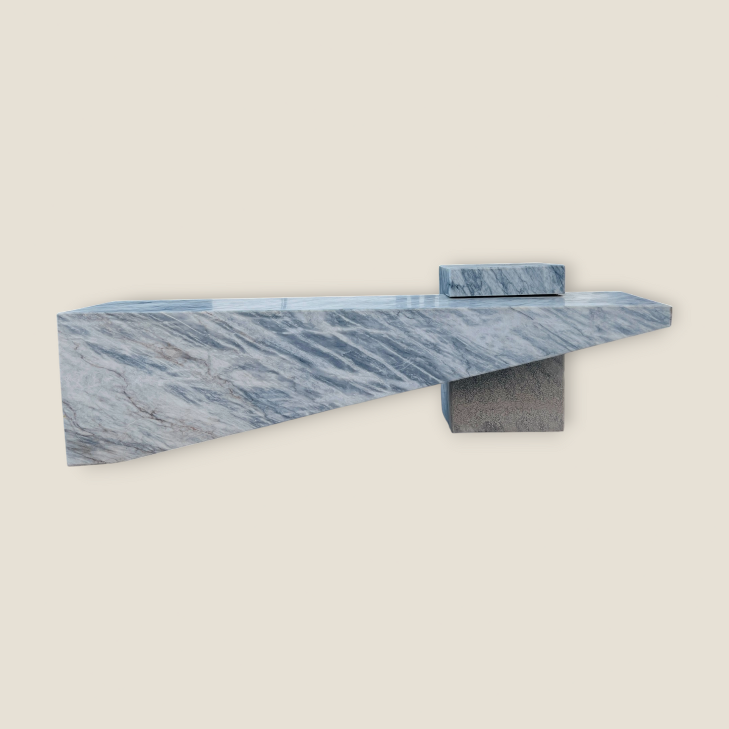 Glacier Bench - Gray