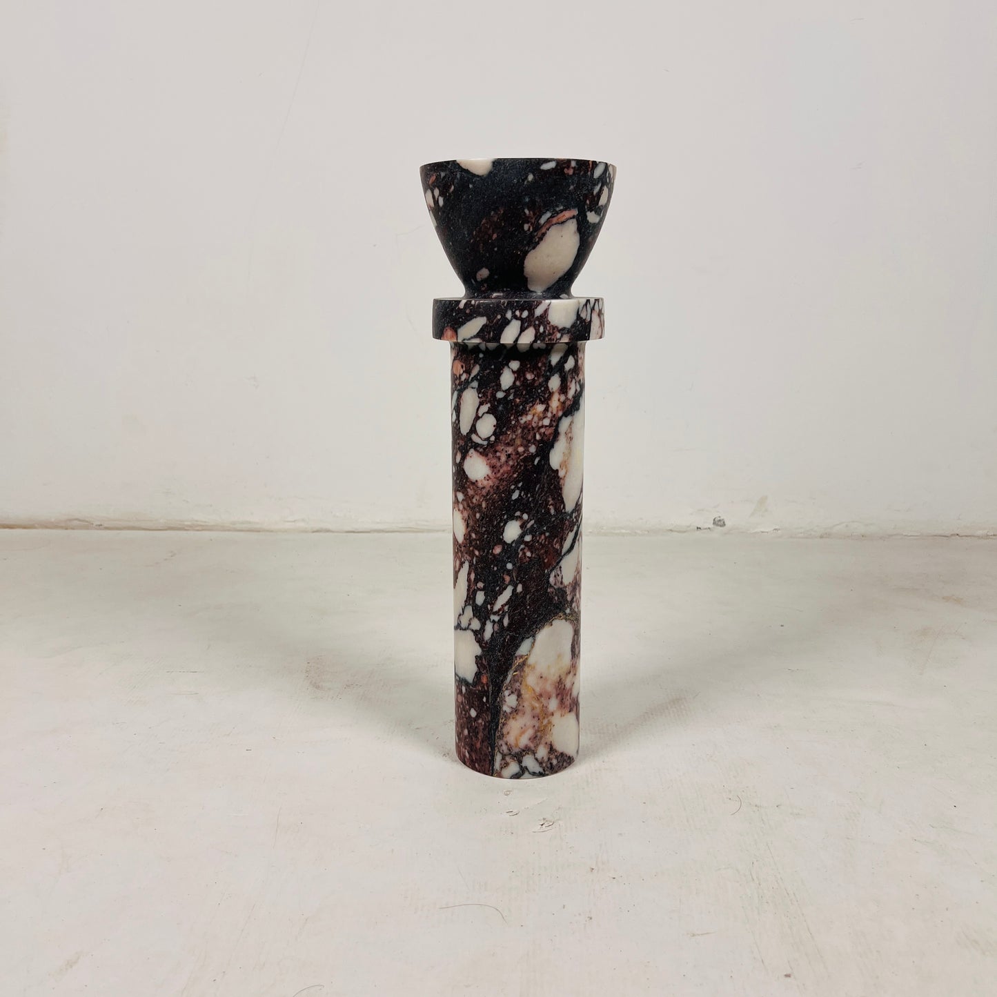 Torch Candle Stand - Red & White