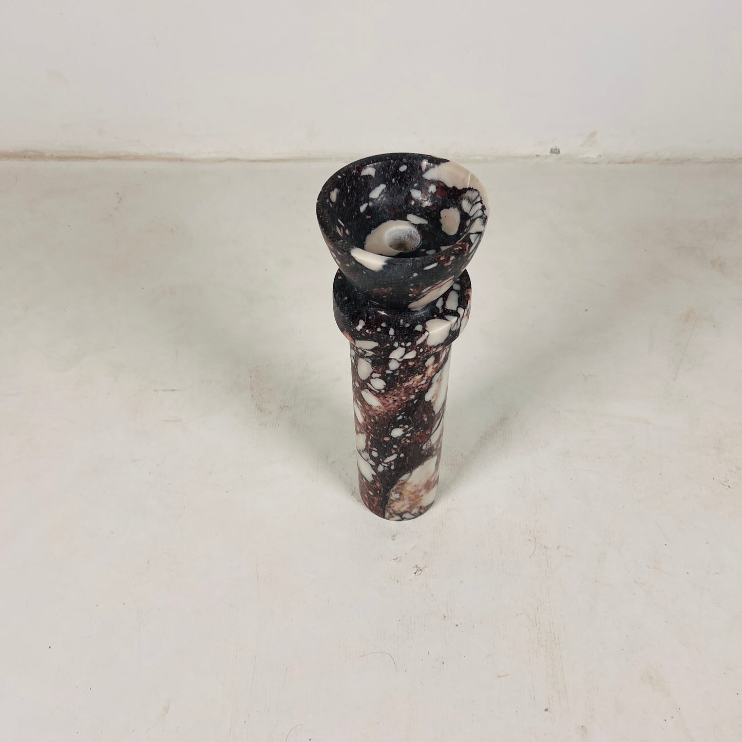 Torch Candle Stand - Red & White