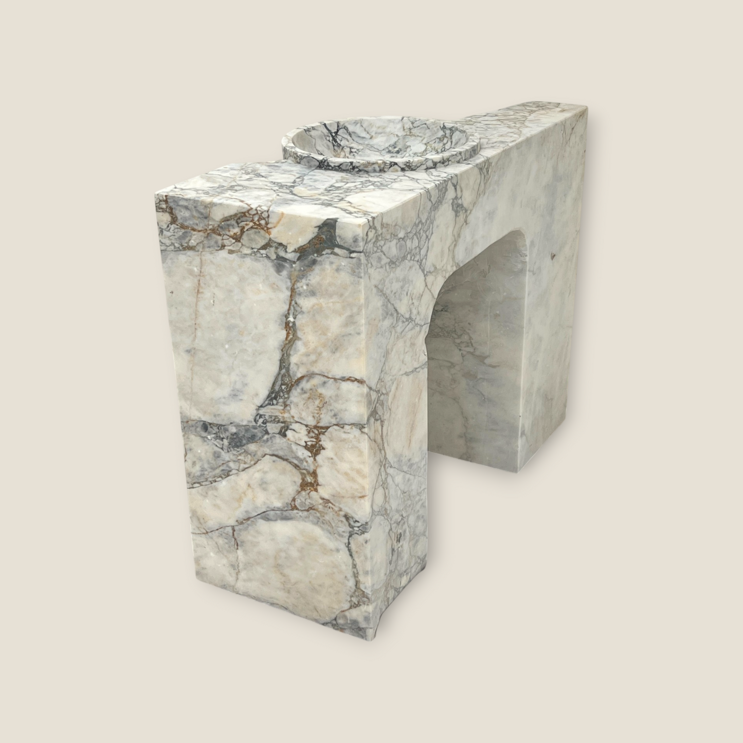 Cove Marble Sink
