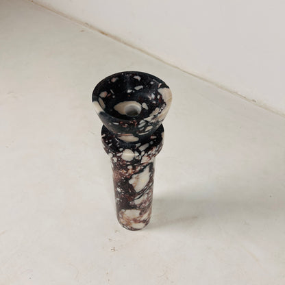 Torch Candle Stand - Red & White