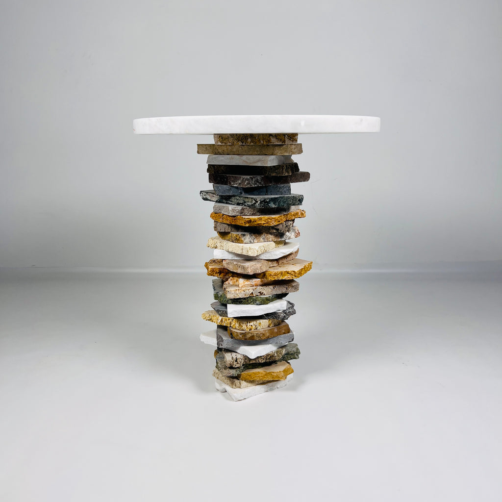 Silex Mix Stone Side Table