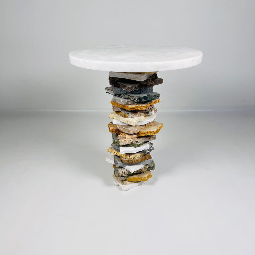 Silex Mix Stone Side Table