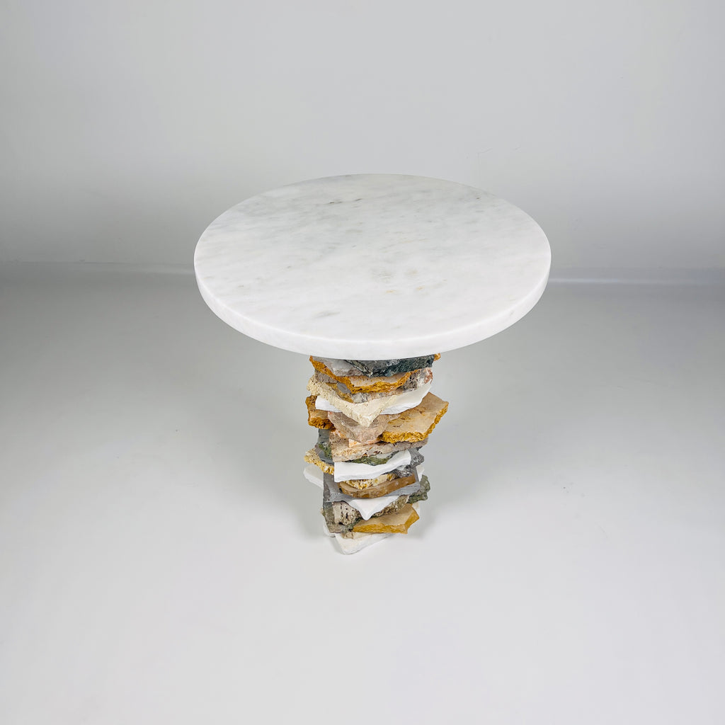 Silex Mix Stone Side Table