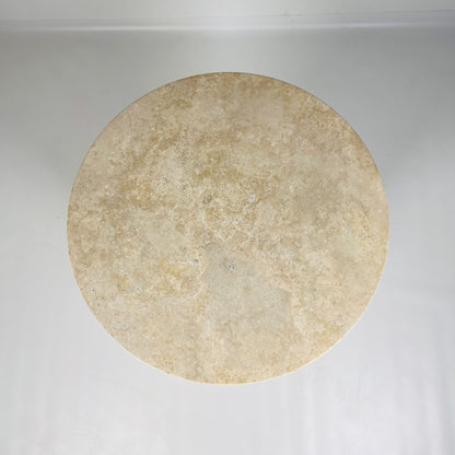 Mesa Marble Table - Travertine
