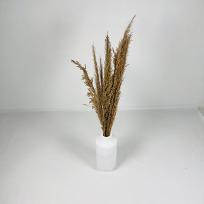 Cylindrical Vase - White
